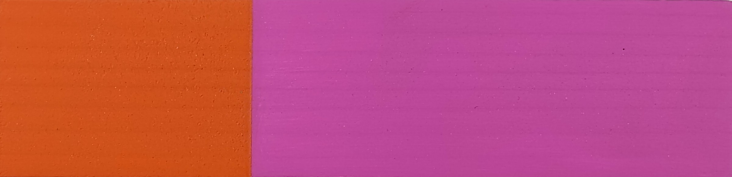 orange + pink