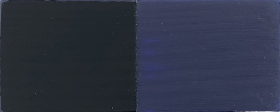 black + blue