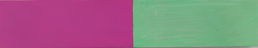 pink + light green